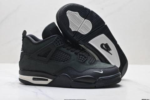 Nike Air Jordan 4 Retro basketball shoes Comfortable, Breathable, and Non-Slip Basketball Shoes