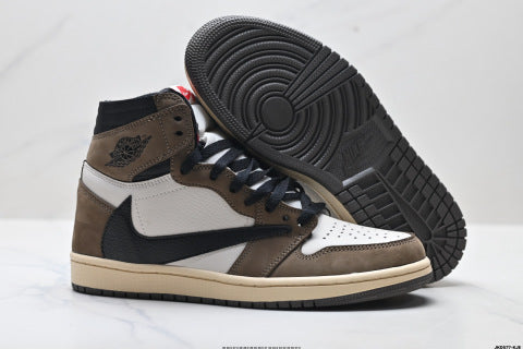 Nike Air Jordan 1 Retro Skate shoes Non-slip casual sports basketball shoes