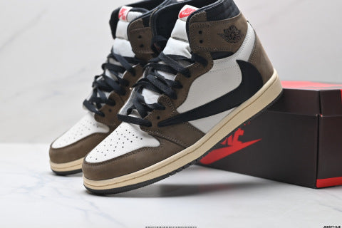 Nike Air Jordan 1 Retro Skate shoes Non-slip casual sports basketball shoes