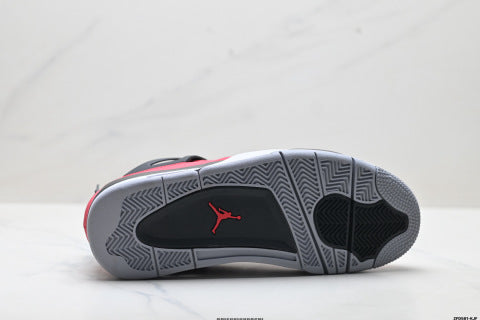 Nike Air Jordan 4 Retro  Sports Shoes Breathable, Shock-Absorbing, Non-Slip Basketball Shoes (Unisex)
