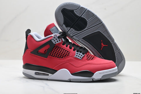 Nike Air Jordan 4 Retro  Sports Shoes Breathable, Shock-Absorbing, Non-Slip Basketball Shoes (Unisex)