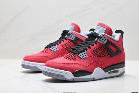 Nike Air Jordan 4 Retro  Sports Shoes Breathable, Shock-Absorbing, Non-Slip Basketball Shoes (Unisex)