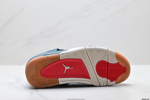Nike Air Jordan 4 Retro Sports Shoes Cushioned, comfortable, and versatile basketball shoes for men and women.