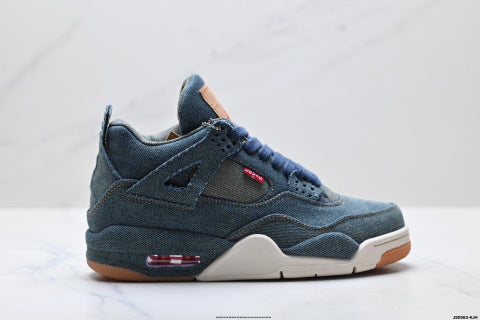 Nike Air Jordan 4 Retro Sports Shoes Cushioned, comfortable, and versatile basketball shoes for men and women.