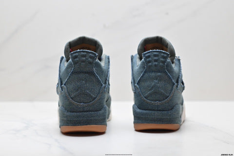 Nike Air Jordan 4 Retro Sports Shoes Cushioned, comfortable, and versatile basketball shoes for men and women.