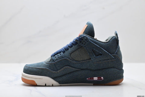 Nike Air Jordan 4 Retro Sports Shoes Cushioned, comfortable, and versatile basketball shoes for men and women.