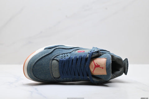 Nike Air Jordan 4 Retro Sports Shoes Cushioned, comfortable, and versatile basketball shoes for men and women.