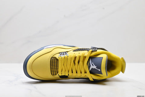 Nike Air Jordan 4 Retro basketball shoes Air-Cushioned Sports Shoes (Unisex)