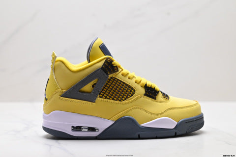 Nike Air Jordan 4 Retro basketball shoes Air-Cushioned Sports Shoes (Unisex)