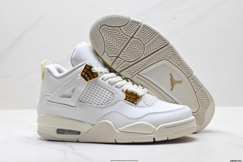 Nike Air Jordan 4 Retro basketball shoes Cushioned Casual Sports Shoes