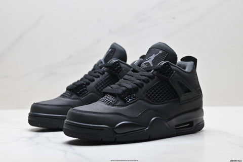 Nike Air Jordan 4 Retro Sports Shoes Cushioned Casual Shoes (Unisex)
