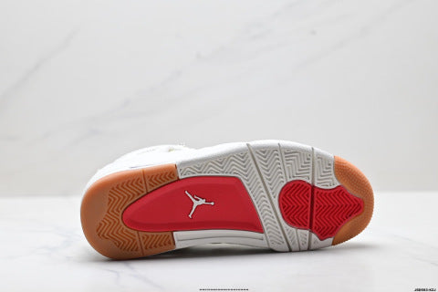 Nike Air Jordan 4 Retro Basketball shoes Versatile Casual Sports Shoes for Men and Women