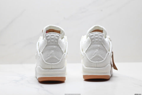 Nike Air Jordan 4 Retro Basketball shoes Versatile Casual Sports Shoes for Men and Women