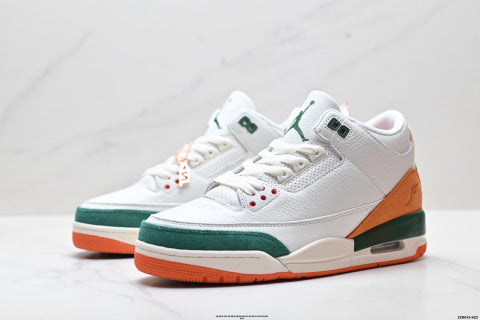 Nike Air Jordan 3 Retro Basketball shoes Cushioned, comfortable sports shoes
