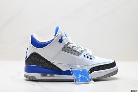 Nike Air Jordan 3 Retro Basketball Shoes Comfortable Casual Sports Shoes for Men and Women