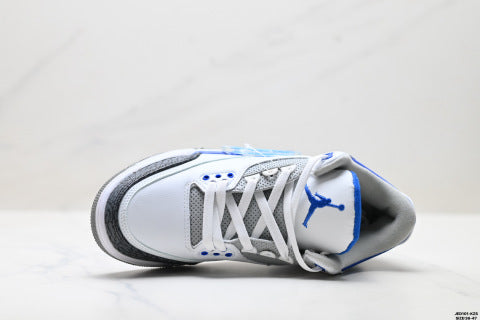 Nike Air Jordan 3 Retro Basketball Shoes Comfortable Casual Sports Shoes for Men and Women