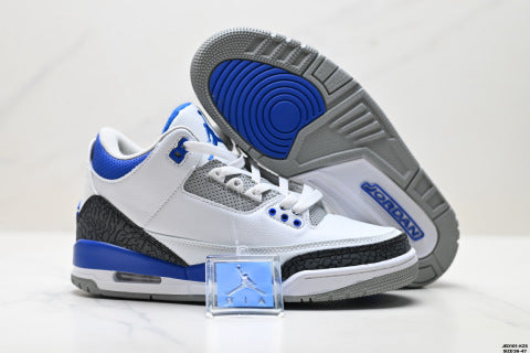 Nike Air Jordan 3 Retro Basketball Shoes Comfortable Casual Sports Shoes for Men and Women