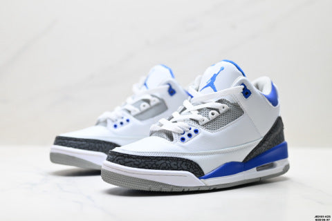 Nike Air Jordan 3 Retro Basketball Shoes Comfortable Casual Sports Shoes for Men and Women