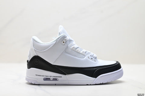 Nike Air Jordan 3 Retro  sports shoes Breathable, Shock-Absorbing, Non-Slip Basketball Shoes (Unisex)