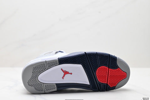 Nike Wmns Air Jordan 4 Retro Sports Shoes Cushioned Basketball Shoes for Casual Wear