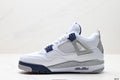 Nike Wmns Air Jordan 4 Retro Sports Shoes Cushioned Basketball Shoes for Casual Wear