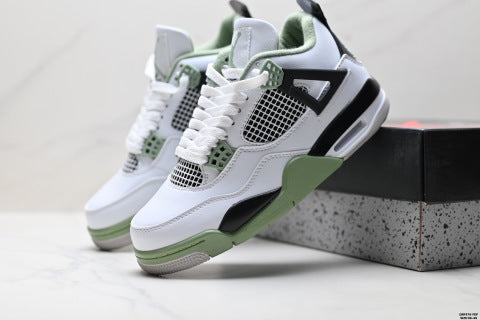 Nike Wmns Air Jordan 4 Retro sports shoes Air-cushioned, non-slip basketball shoes