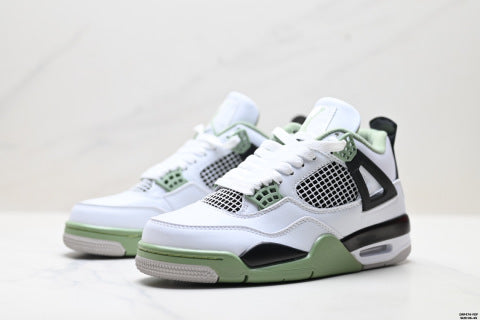 Nike Wmns Air Jordan 4 Retro sports shoes Air-cushioned, non-slip basketball shoes