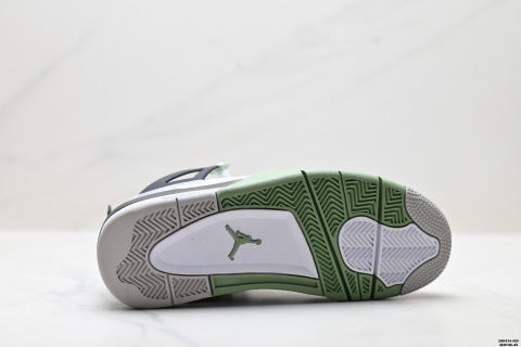 Nike Wmns Air Jordan 4 Retro sports shoes Air-cushioned, non-slip basketball shoes