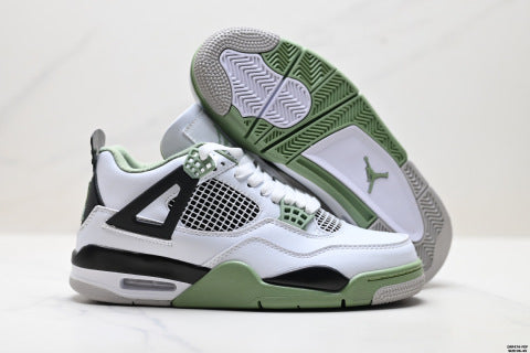 Nike Wmns Air Jordan 4 Retro sports shoes Air-cushioned, non-slip basketball shoes