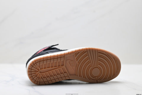 NIKE Air Jordan 1 Retro Running shoes Non-slip, wear-resistant basketball shoes