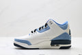 Nike Air Jordan 3 Retro sneakers. Cushioned casual running shoes with air-cushioning technology