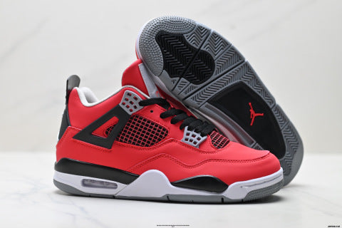 Nike Air Jordan 4 Retro Sports Shoes Air-Cushioned Basketball Shoes (Unisex)