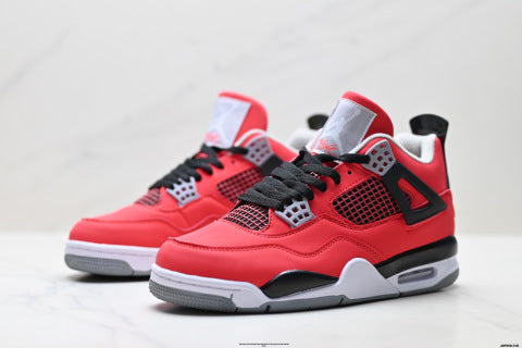 Nike Air Jordan 4 Retro Sports Shoes Air-Cushioned Basketball Shoes (Unisex)