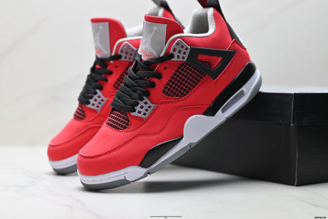Nike Air Jordan 4 Retro Sports Shoes Air-Cushioned Basketball Shoes (Unisex)