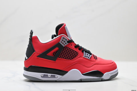 Nike Air Jordan 4 Retro Sports Shoes Air-Cushioned Basketball Shoes (Unisex)