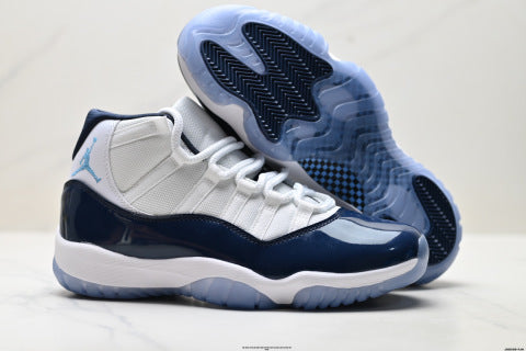 Nike Air Jordan 11 Retro Concord Sneakers Comfortable, non-slip basketball shoes