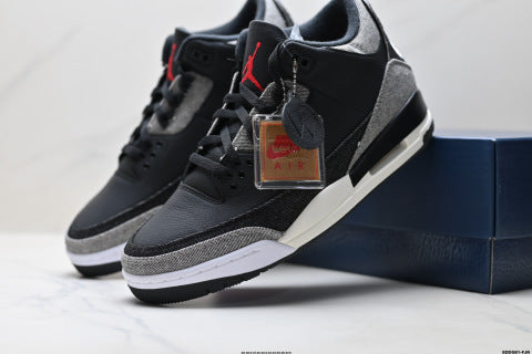 Air Jordan 3 Retro sneakers Breathable and cushioned basketball shoes