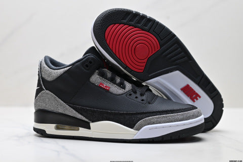 Air Jordan 3 Retro sneakers Breathable and cushioned basketball shoes