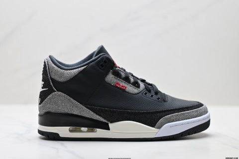 Air Jordan 3 Retro sneakers Breathable and cushioned basketball shoes