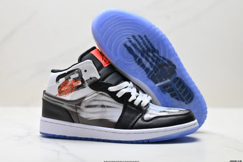 Nike Air Jordan 1 Retro sports shoes Anti-slip basketball shoes for men and women