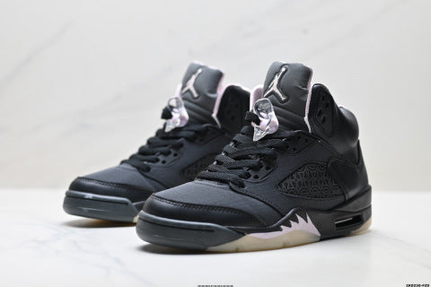 Nike Air Jordan 5 Retro basketball shoes High-top shock-absorbing and slip-resistant athletic shoes