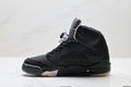 Nike Air Jordan 5 Retro basketball shoes High-top shock-absorbing and slip-resistant athletic shoes