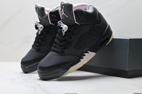 Nike Air Jordan 5 Retro basketball shoes High-top shock-absorbing and slip-resistant athletic shoes