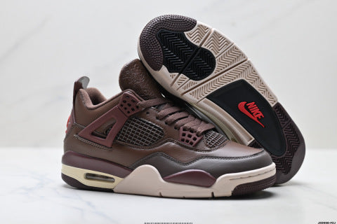 Nike Air Jordan 4 Retro sneakers Breathable, cushioned, and slip-resistant basketball shoes