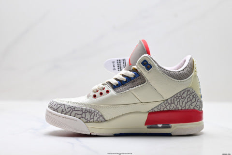 Nike Air Jordan 3 Retro Sneakers Breathable, cushioned, and slip-resistant basketball shoes