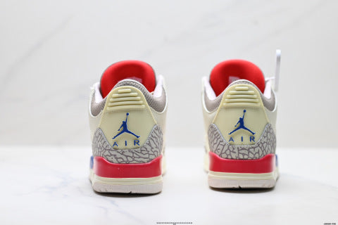 Nike Air Jordan 3 Retro Sneakers Breathable, cushioned, and slip-resistant basketball shoes