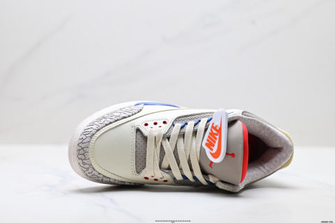 Nike Air Jordan 3 Retro Sneakers Breathable, cushioned, and slip-resistant basketball shoes