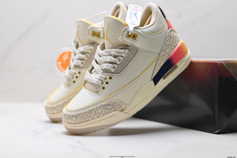 Nike Air Jordan 3 Retro basketball shoes Comfortable and casual cycling shoes