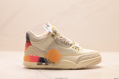 Nike Air Jordan 3 Retro basketball shoes Comfortable and casual cycling shoes