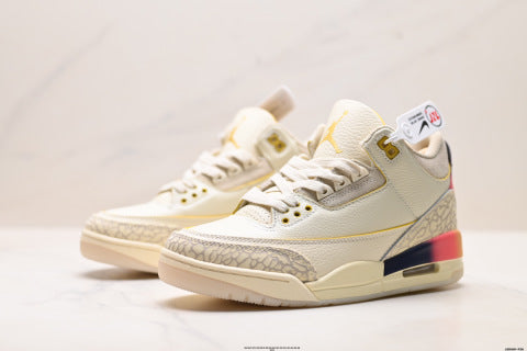 Nike Air Jordan 3 Retro basketball shoes Comfortable and casual cycling shoes
